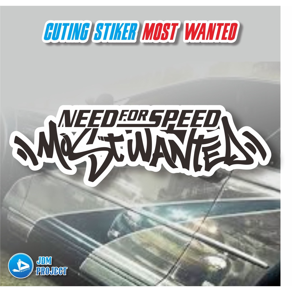 

STICKER NEED FOR SPEED STIKER MOST WANTED CUTTING (COD)
