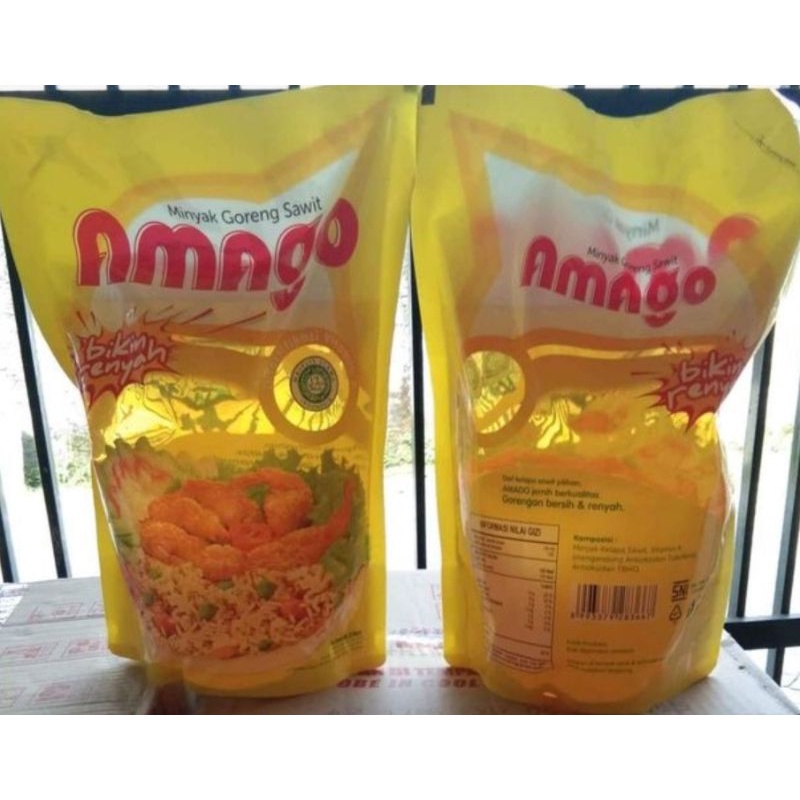 

MINYAK GORENG AMAGO UKURAN 2 LITER