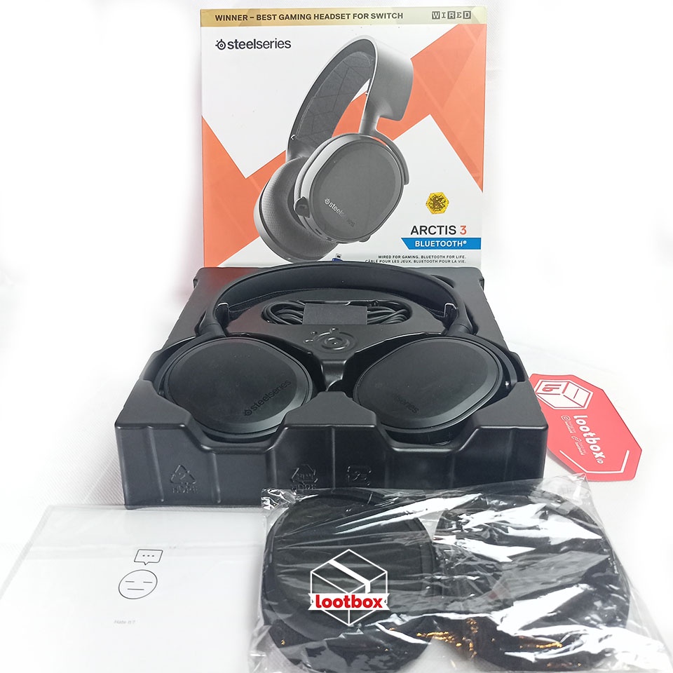 Headset Gaming Wireless PC Mobile Steelseries Arctis 3 Bluetooth [SECOND]