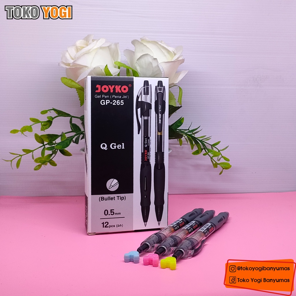 

GEL PEN / PULPEN PENA JOYKO GP-265 Q GEL / 0.5mm