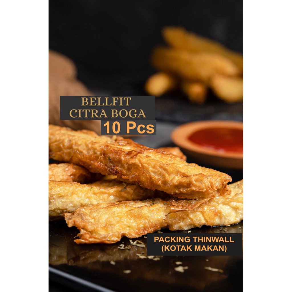

FROZEN DIMSUM FISH ROLL IKAN GULUNG KULIT TAHU PREMIUM HALAL 10 PCS