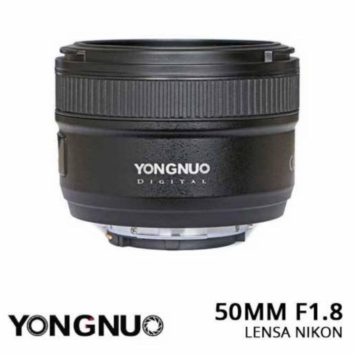 Lensa Fix Youngnuo 50mm F1.8 For Nikon - Nikon 50mm Youngnuo F1.8