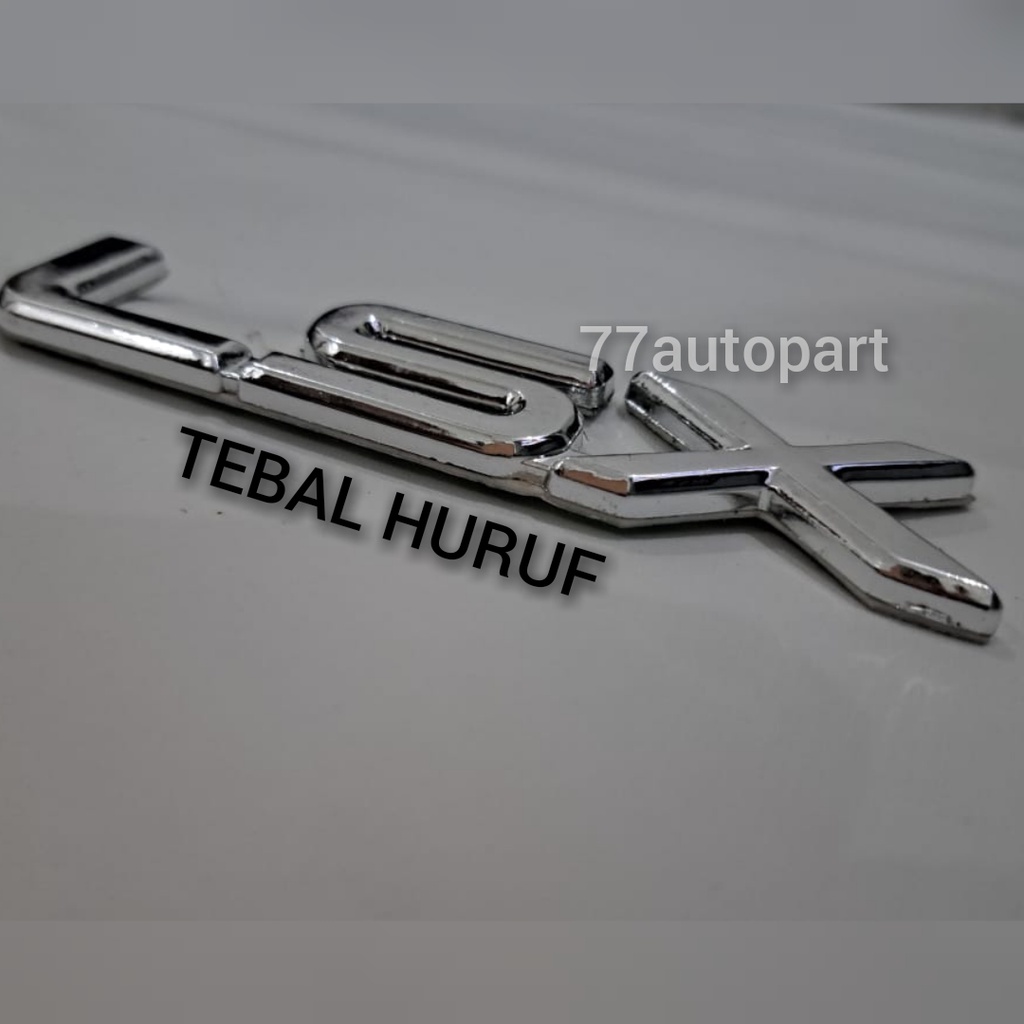 emblem logo mobil tulisan lsx untuk kijang kapsul