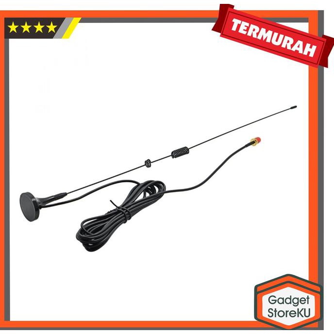 DISKON Antena HT Baofeng UT-106UV SMAF - Antena Mobil Motor HT Baofeng UT106 Good Quality