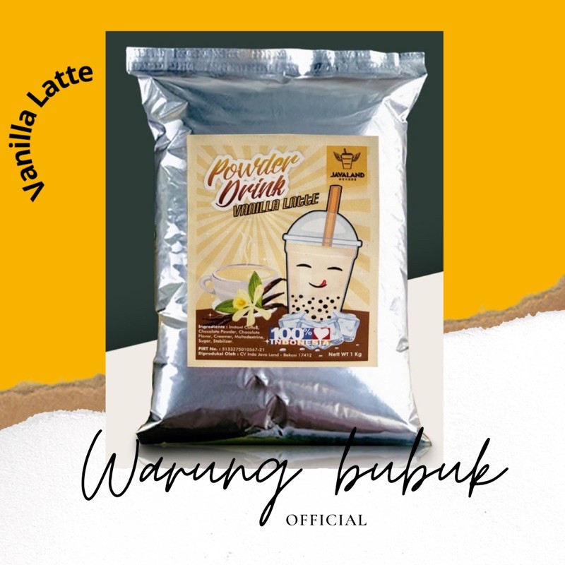 

Vanila latte bubuk1 KG