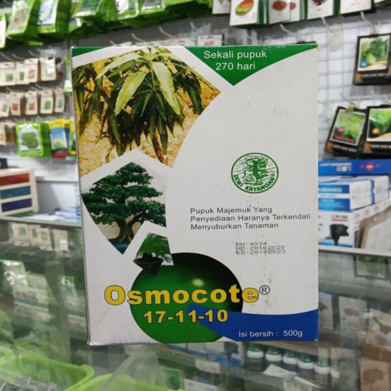 Pupuk Dekastar Osmocote 17 11 10 Kemasan Pabrik - 500 Gram