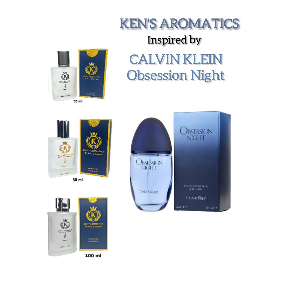 calvin klein obsession night 100 ml