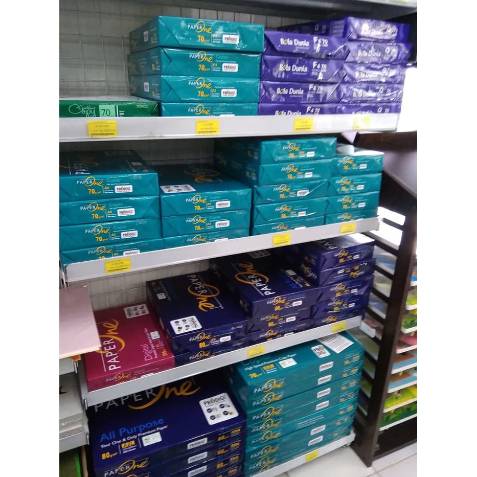 

KERTAS HVS PAPERONE A4 100 gsm HVS KERTAS PRINT & FOTOCOPY