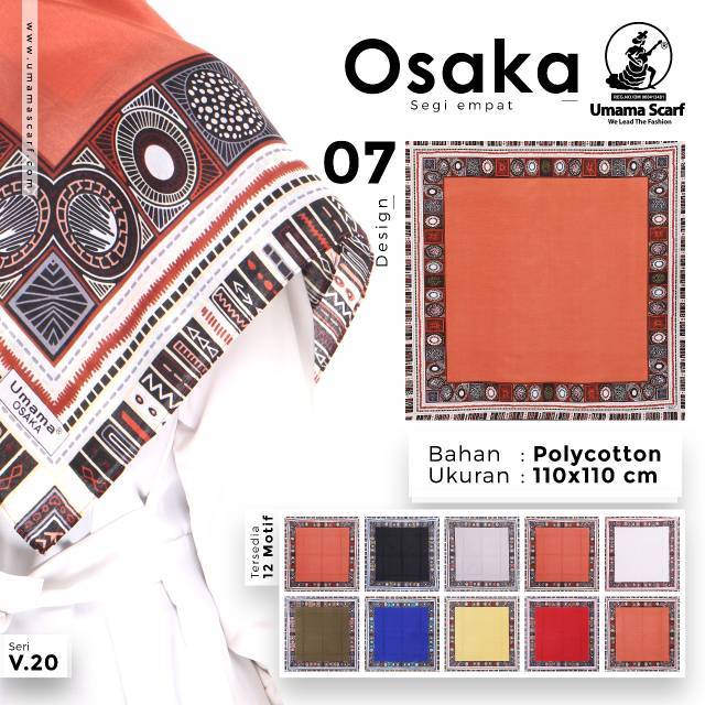UMAMA OSAKA D7/ SEGIEMPAT UMAMA OSAKA  / UMAMA SCARF