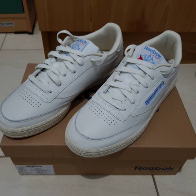 Reebok Classic Club C85 white/blue - Woman Shoes