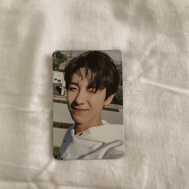 RENJUN NCT 2018 DREAM EMPATHY PHOTOCARD PC REALITY (wink) VER.