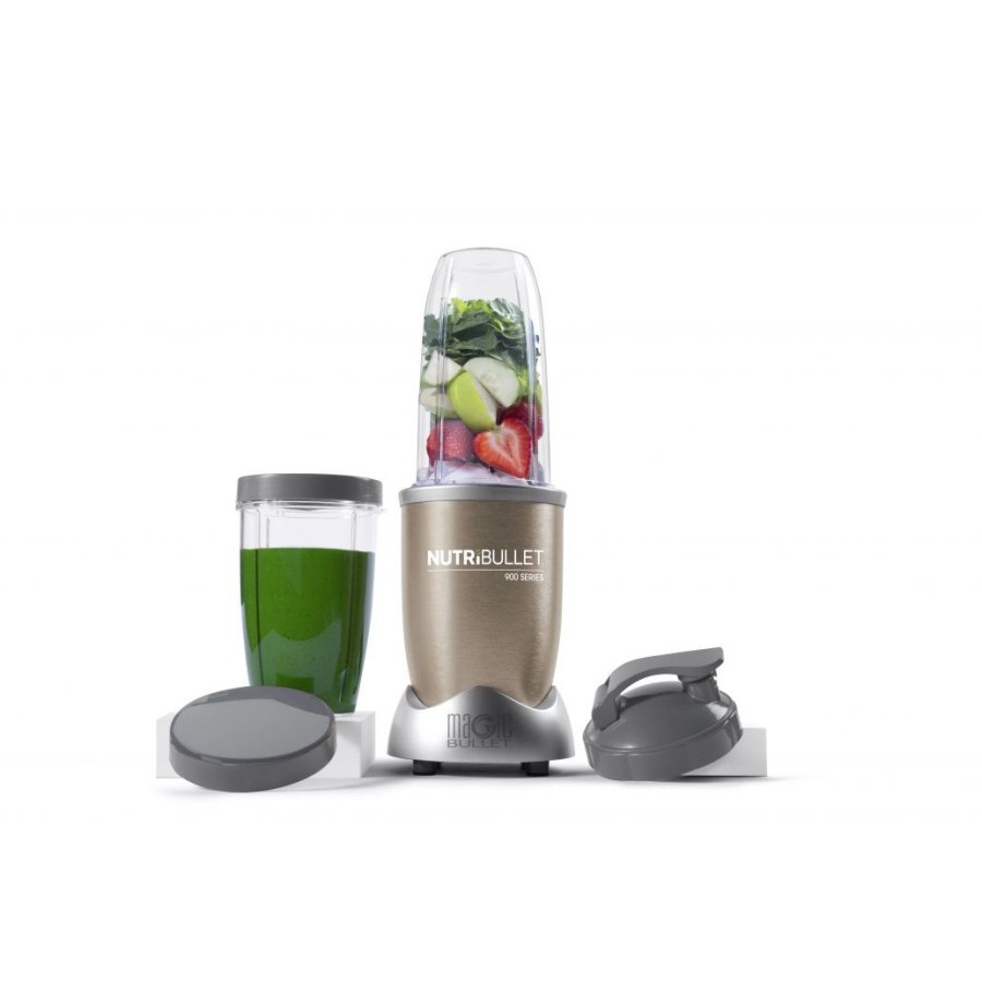 Nutribullet Pro 900W 9 Piece Set Champagne Gold