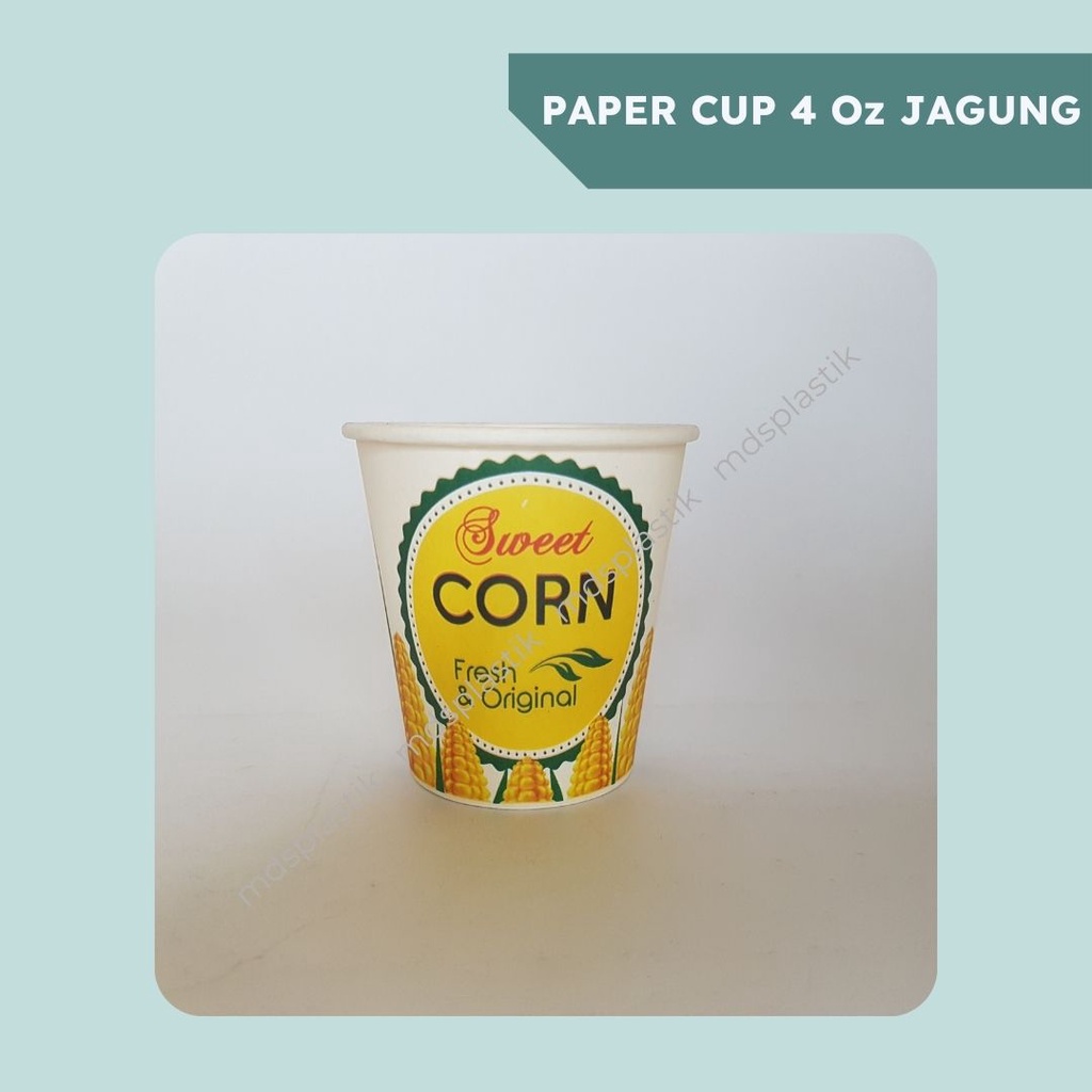 PAPER CUP 6.5 OZ JAGUNG / GELAS KERTAS JASUKE