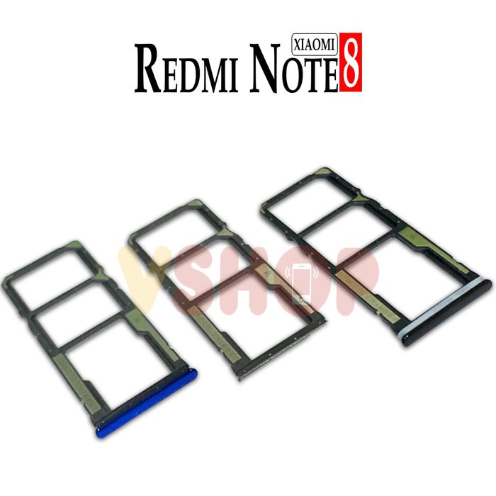 SIMTRAY SIM TRAY TEMPAT DUDUKAN SLOT SIM CARD XIAOMI REDMI NOTE 8