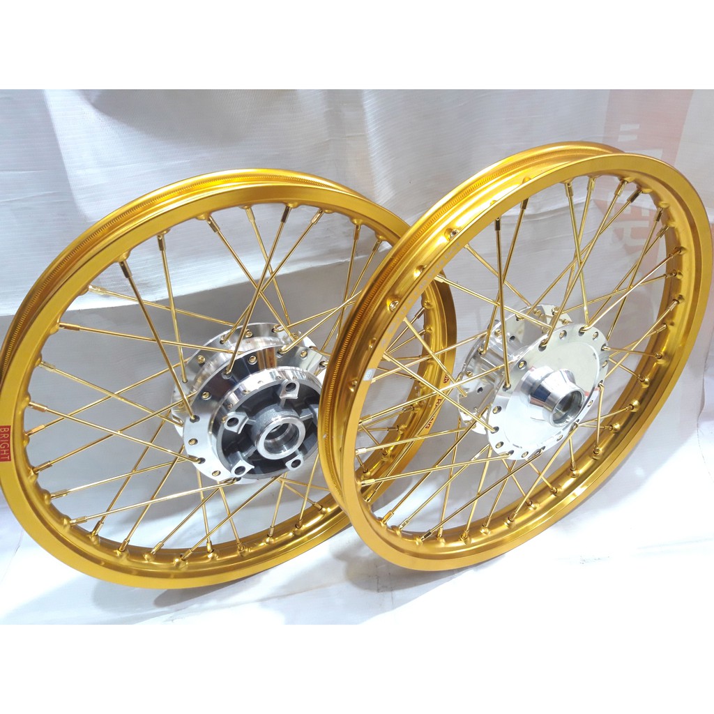 paketan set velg jari jari motor ninja r & rr