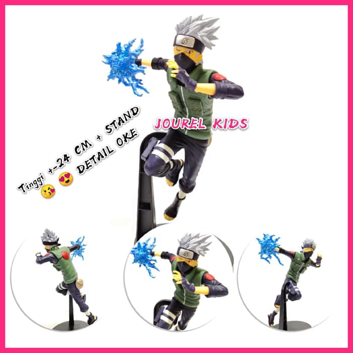 Action Figure Naruto Hatake Kakashi Pajangan Mainan Hobby