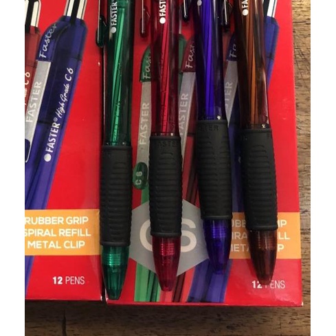 

➦ Pulpen Faster C6 - Hitam ✤
