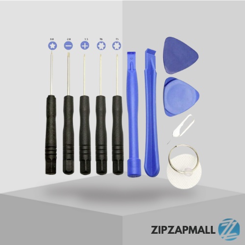 Alat Servis Hp Lengkap / Peralatan Reparasi Smartphone 11 in 1 Repair Tools Set / Obeng Set Serbaguna Reparasi Gadget HP Tablet PC Komputer Handphone Computer Service / Set Komplit Perkakas Peralatan Perbaikan Helm Jam Tangan Tablet Laptop Notebook Murah