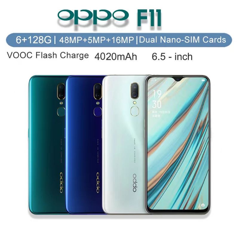 OPPO F11  6/128GB Kamera 48+16MP