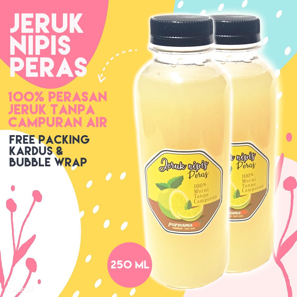 

SARI JERUK NIPIS 100% MURNI ASLI TANPA PENGAWET/MINUMAN JERUK PERAS ASLI TANPA CAMPURAN