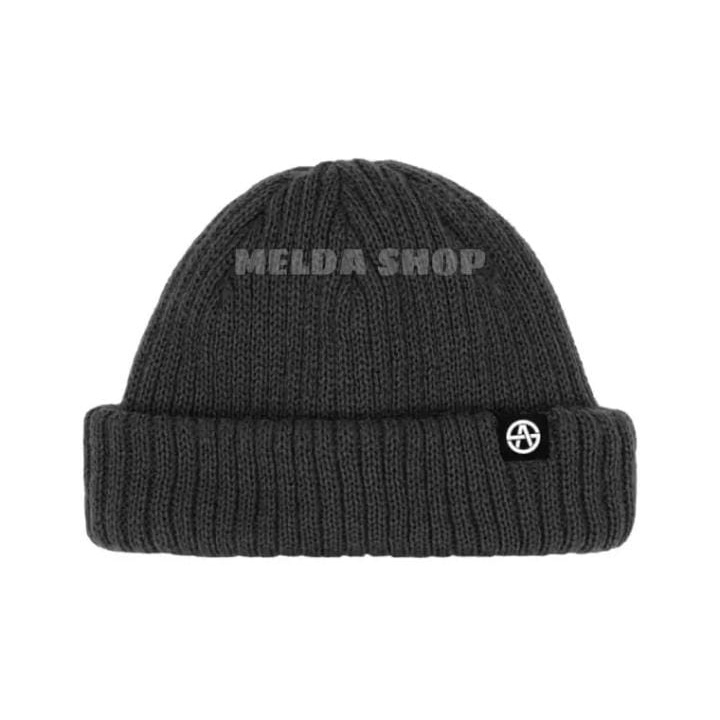 Topi Kupluk Beanie Hat Short Rajut Simpel Distro Unisex