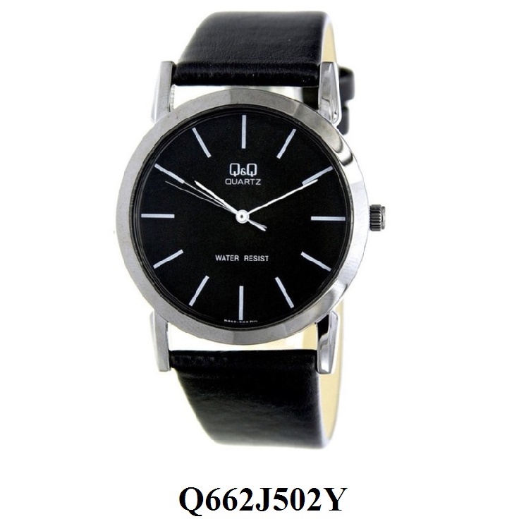 QQ/Q&amp;Q Jam Tangan Pria Q662/Q978 - Kuilt (hitam)