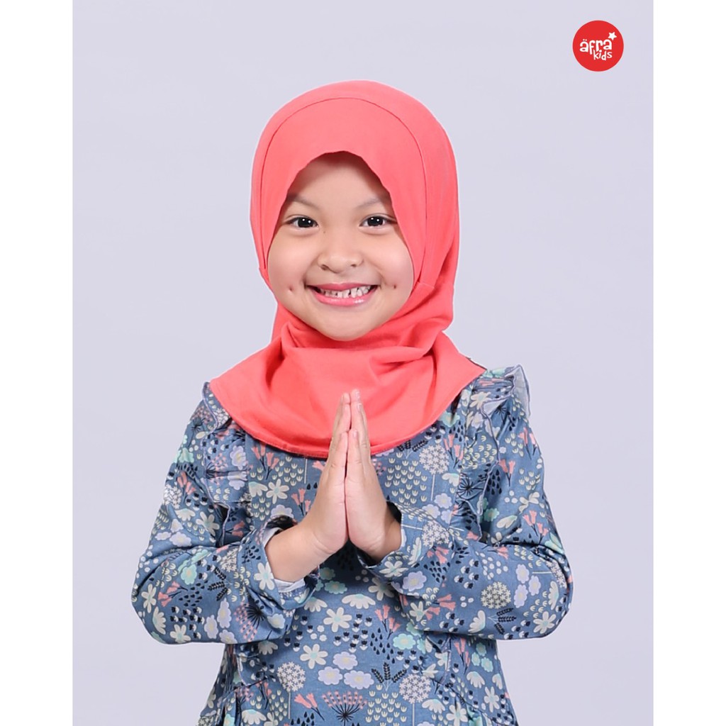 Kaos Tunik Anak Muslim Afrakids AFRA - TP001 Pattern Flowers