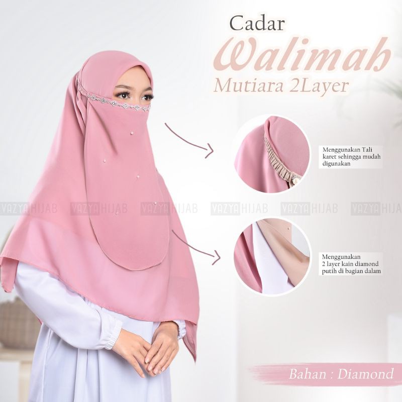 Cadar Walimah Mutiara 2layer