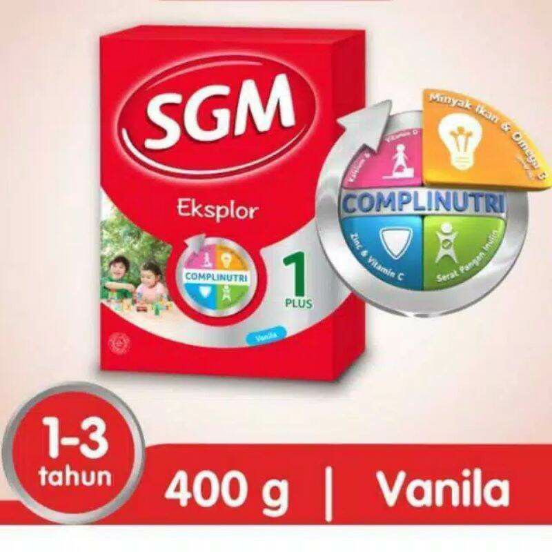 SGM Eksplor 1+ 400gr Madu/Vanilla