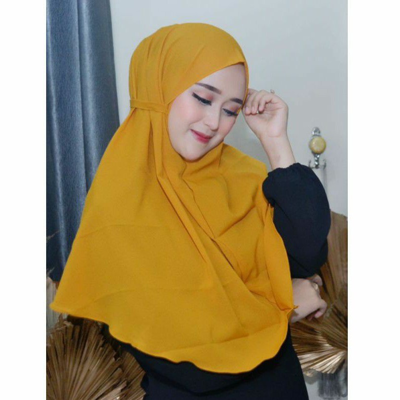 hijab Bergo maryam nonped diamond