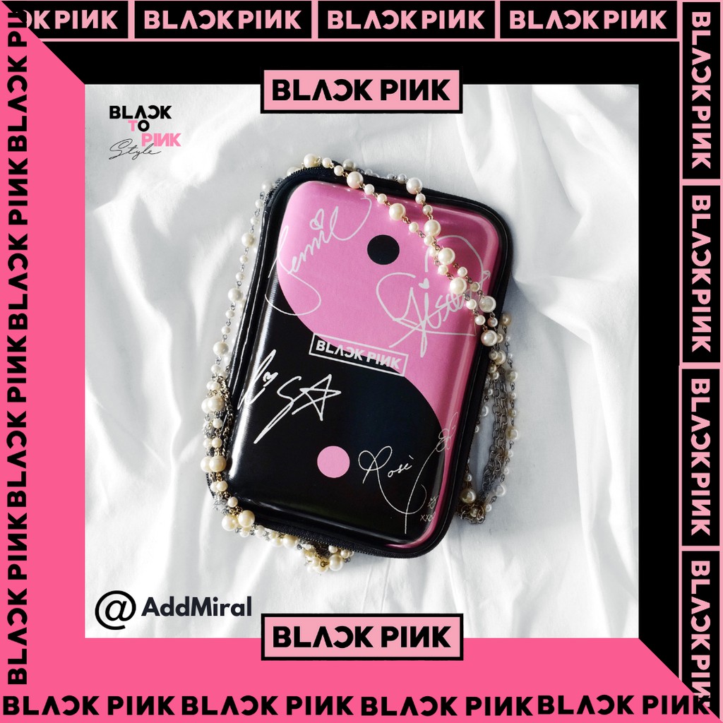 

Kotak Pensil Blackpink Model Smiggle KPOP Tempat Pensil Hard Case Cosmetic