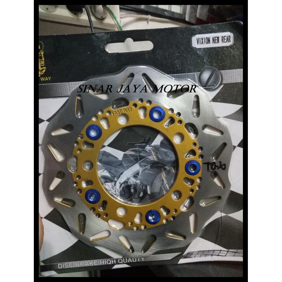 Piringan Cakram Belakang Vixion New ukuran Standar Monel 220 mm