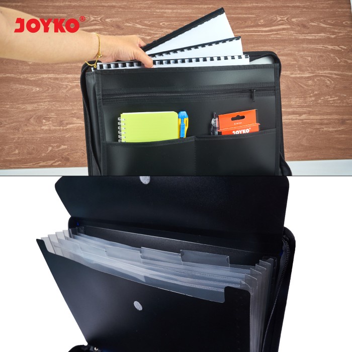 

READY Joyko Expanding File Folio F4 + Pockets / Map Harmonika+Kantong EF-5F4 - NO KARDUS TERLARIS