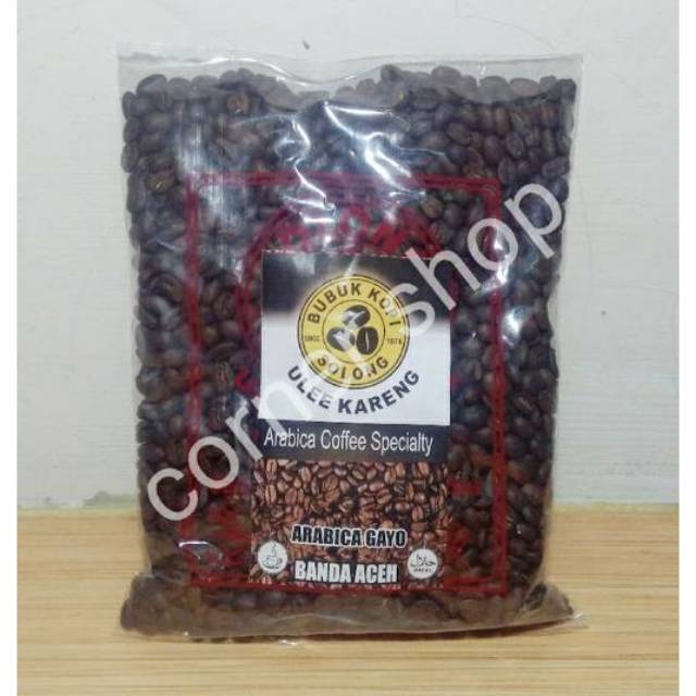 

Biji Kopi/Roasted Beans Arabica Gayo Ulee Kareng 500gr