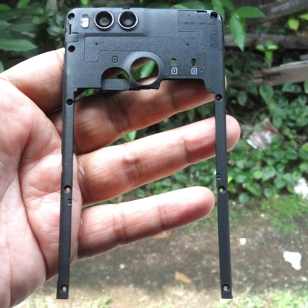 Tutup Mesin Advan i5C Duo Original cover Mesin Advan i5C Duo 4G Kaca Kamera Advan i5C Duo Ori Copota