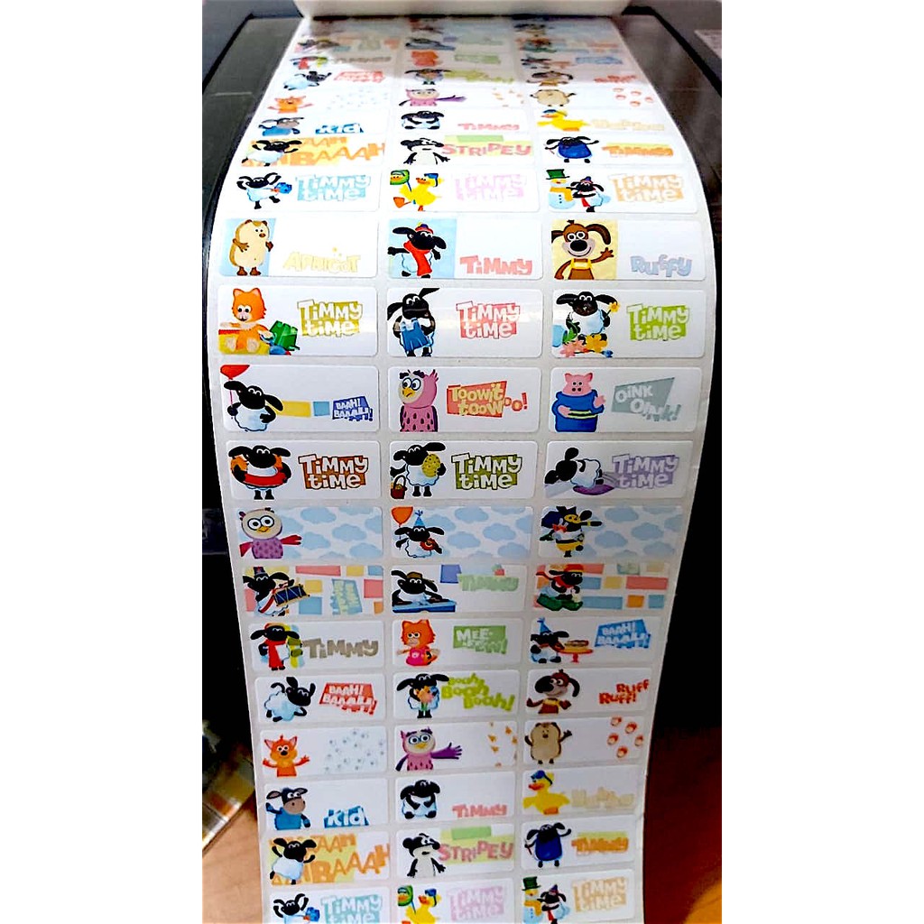 

Label Nama Anti Air Sticker WaterproofPremium Timmy Time Ori