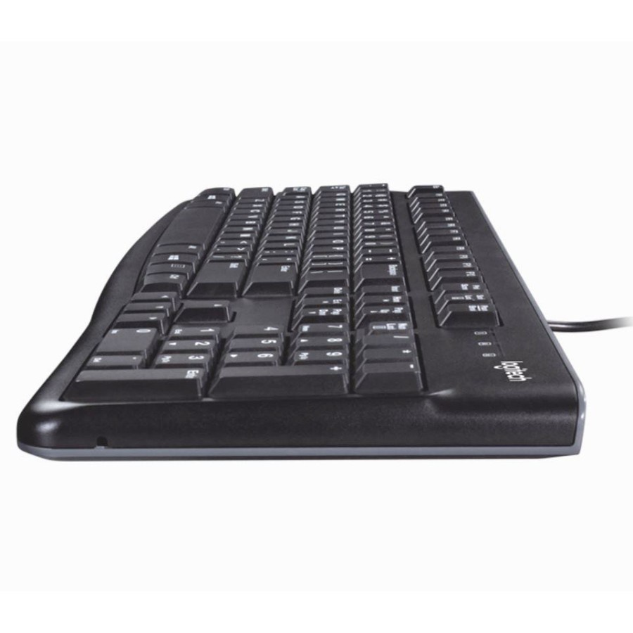 Logitech Desktop Combo Keyboard dan Mouse - MK120 - Black