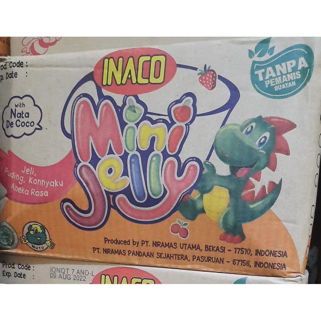 

Inaco Jelly Karton Dus 10 kg