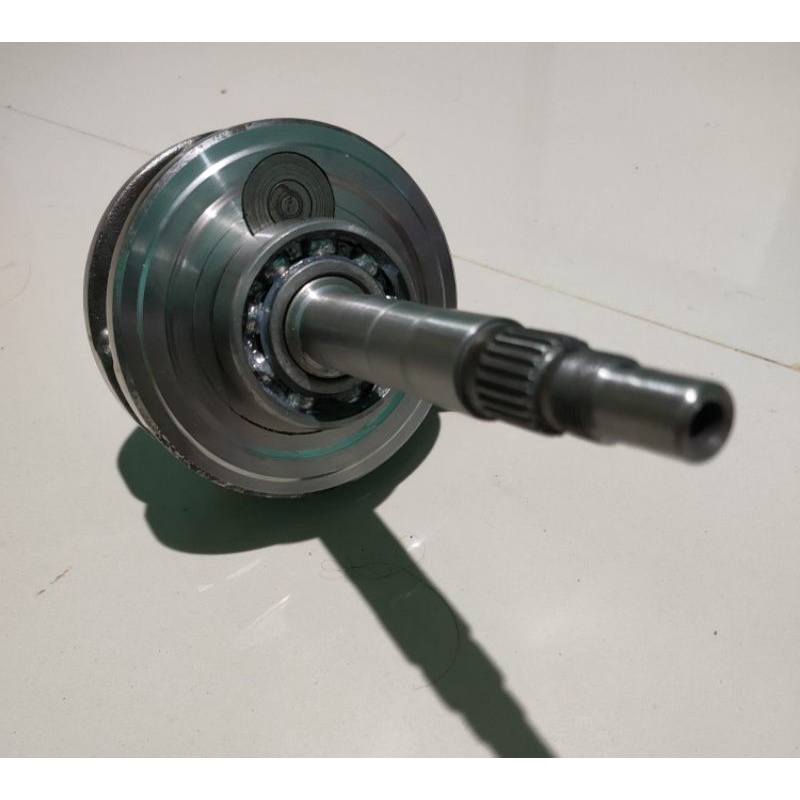 askruk Kruk as bonus as pompa oli sdh dibubut  bandul bandol crankshaft Honda langkah 52 54 55 57 bo