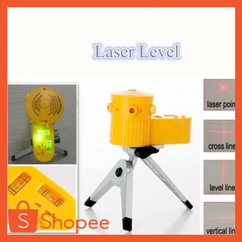 Laser Level Square / Siku Laser / Laser Sudut Waterpass / Laser Line CROSS184