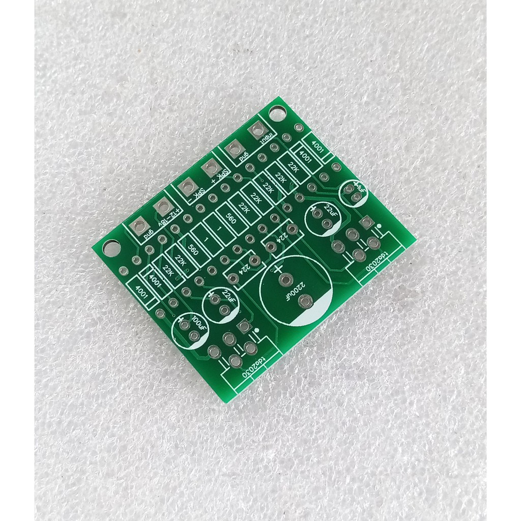 PCB Power Amplifier Mono BTL TDA2030 24W Single VCC