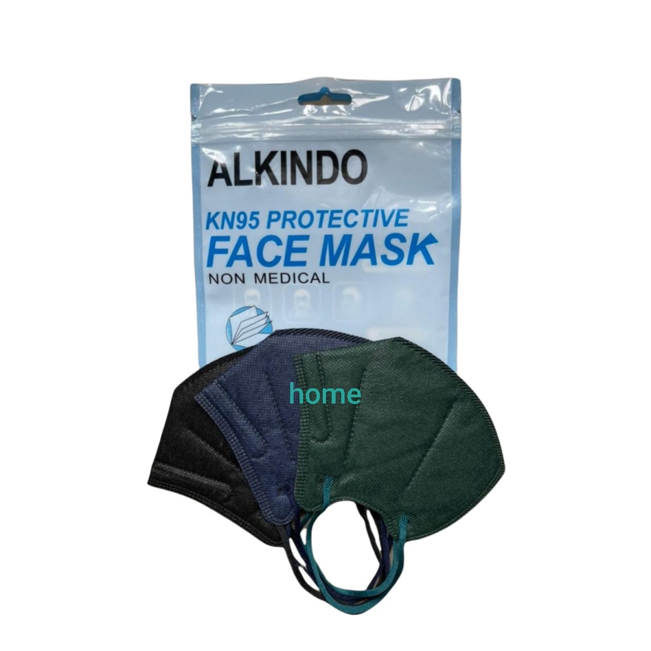 masker / masker kn95 alkindo warna / kn95 / kn 95 / masker medis / masker kn95 face mask / masker ea