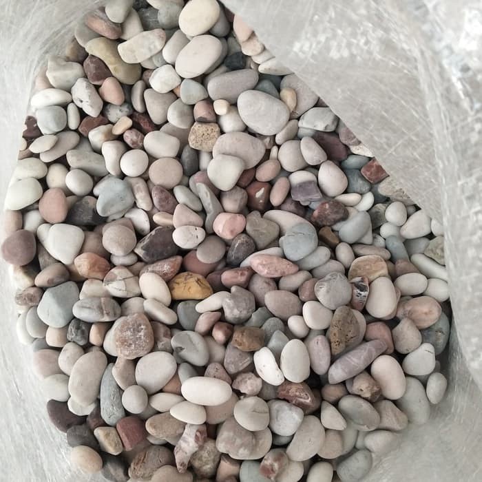 BATU PANCA WARNA 1KARUNG- BATU HIASAN TANAMAN - POT- TANAM