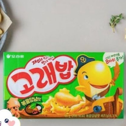 

ORION GOREBAB WHALE SNACK KOREA / SNACK IMPORT / SNACK KOREA / ORION SNACK / GOREBAB
