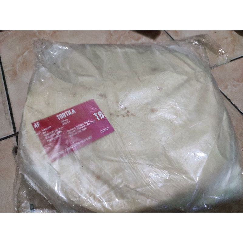 

TORTILLA KULIT KEBAB (25cm) ISI 20 PCS