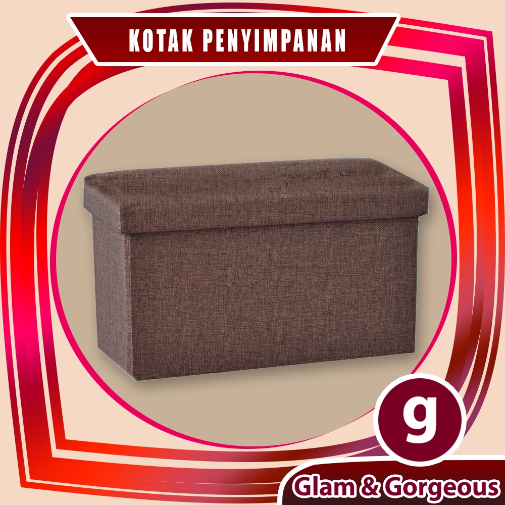 Box penyimpanan Serbaguna Kursi Stool Tempat Mainan Sepatu Box penyimpanan Serbaguna Kursi Stool Tempat Mainan Sepatu