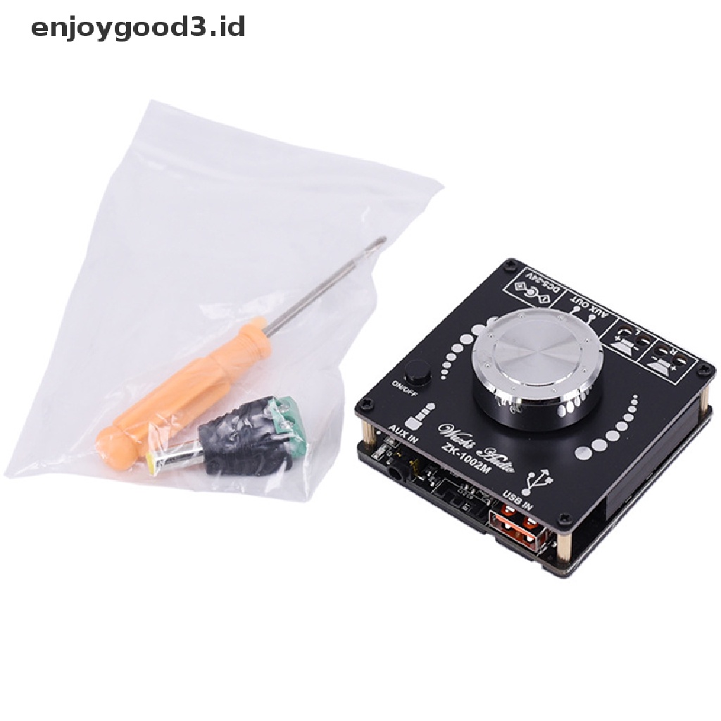 [id] ZK-1002M 100W+100W Bluetooth 5.0 Power Audio Amplifier Board Stereo Amplificador [dd]