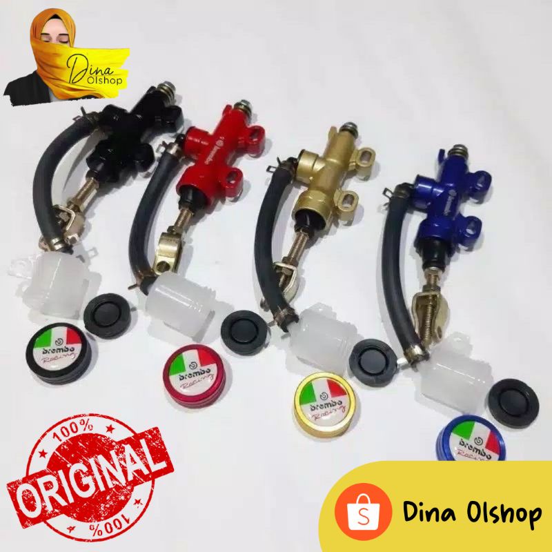 Tonjokan Master Rem Belakang Tabung CNC Brembo Universal
