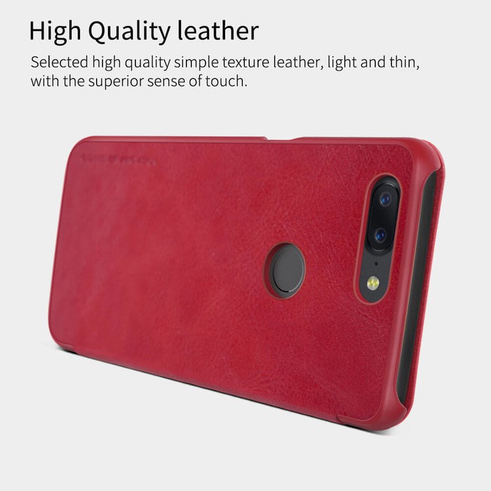 Flip Cover ONEPLUS 5T Nillkin Qin Leather Flip Case Original