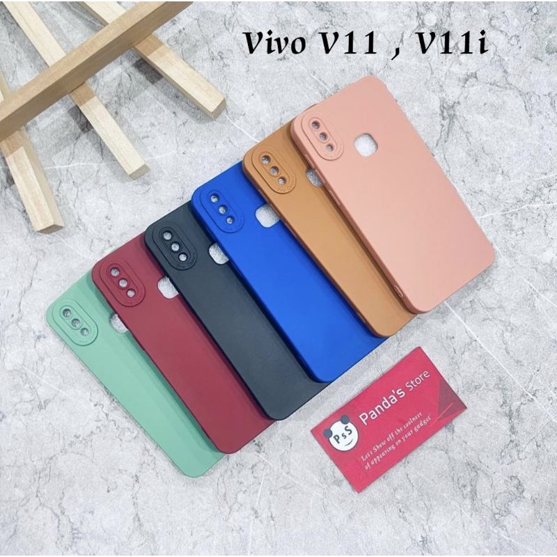 Softcase Pro Camera Vivo V11 , V11i Candy Case Full Color 3D Silikon TPU